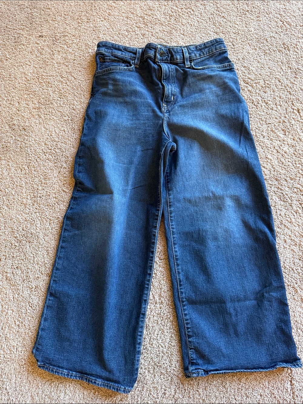 Ralph Lauren Women’s Bootcut Jeans in Medium Blue Denim